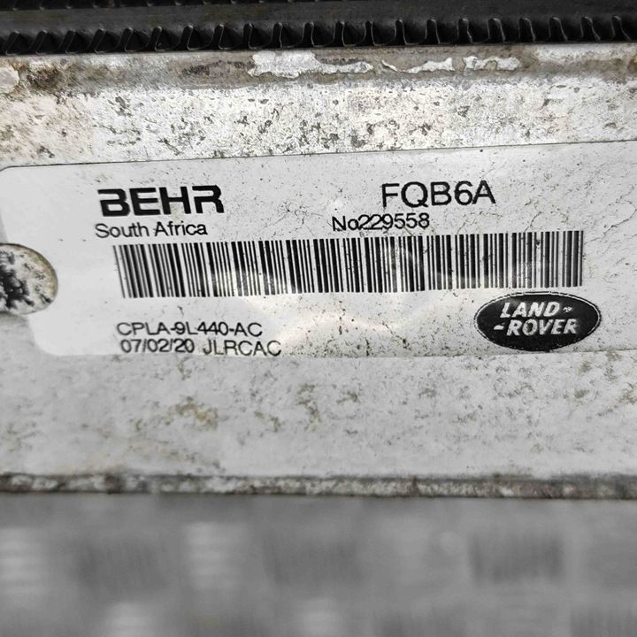 Интеркулер к Land Rover Range Rover 2012