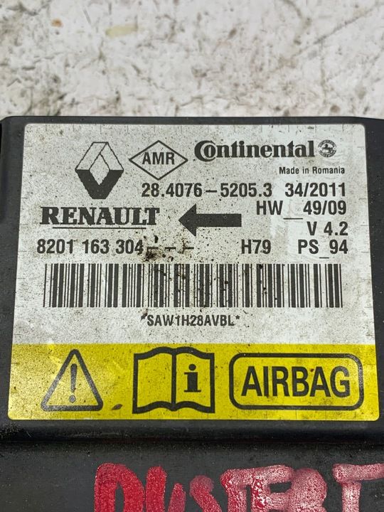 Блок AirBag к Dacia Duster 2010