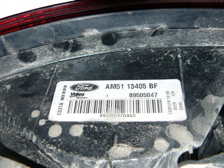 Фонарь задний левый к Ford C-MAX 2010