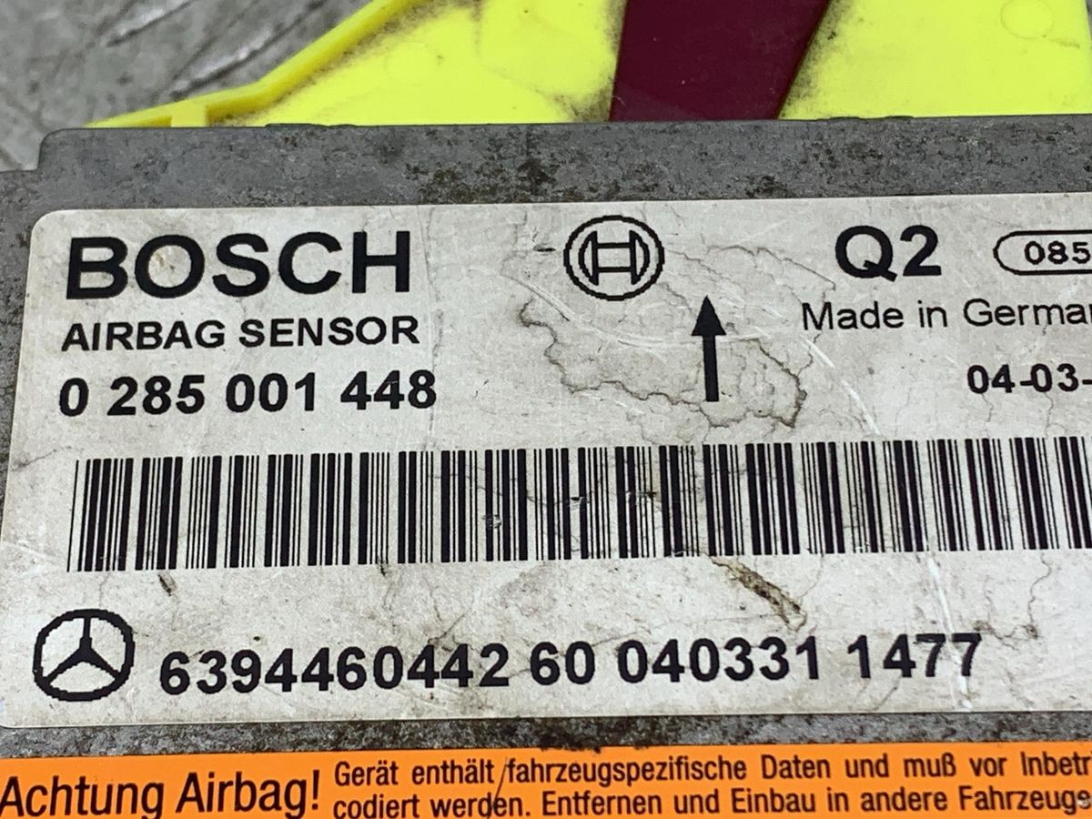 Блок AirBag к Mercedes-Benz Vito 2007