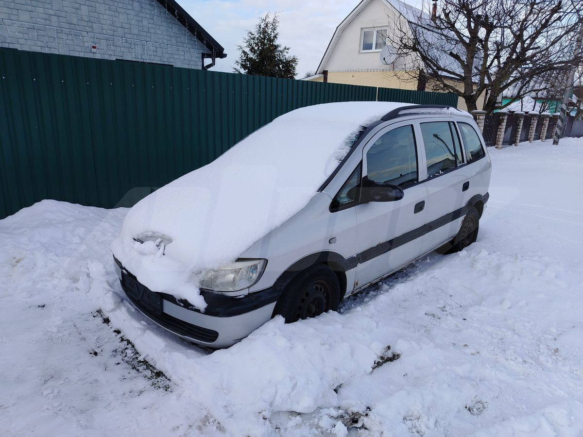Opel Zafira A Рестайлинг, 2003