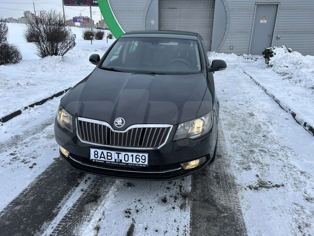 Skoda Superb II Рестайлинг, 2014