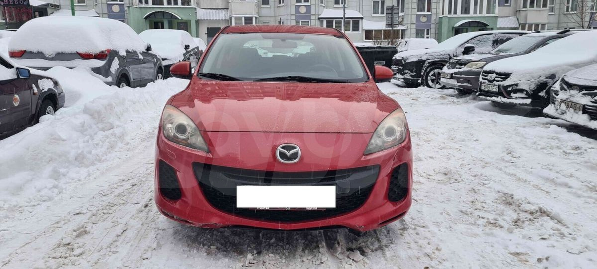 Mazda 3 II (BL) Рестайлинг, 2012