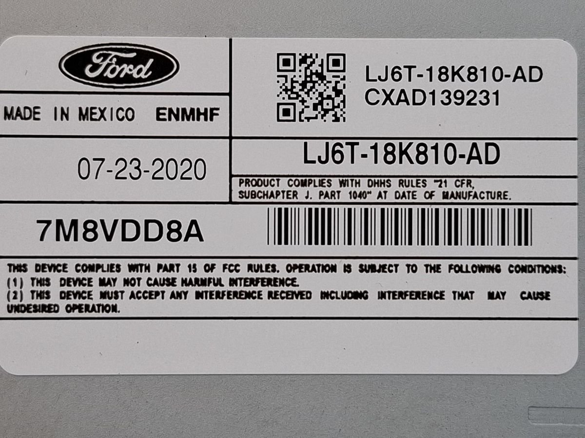 Магнитола к Ford Escape 2020