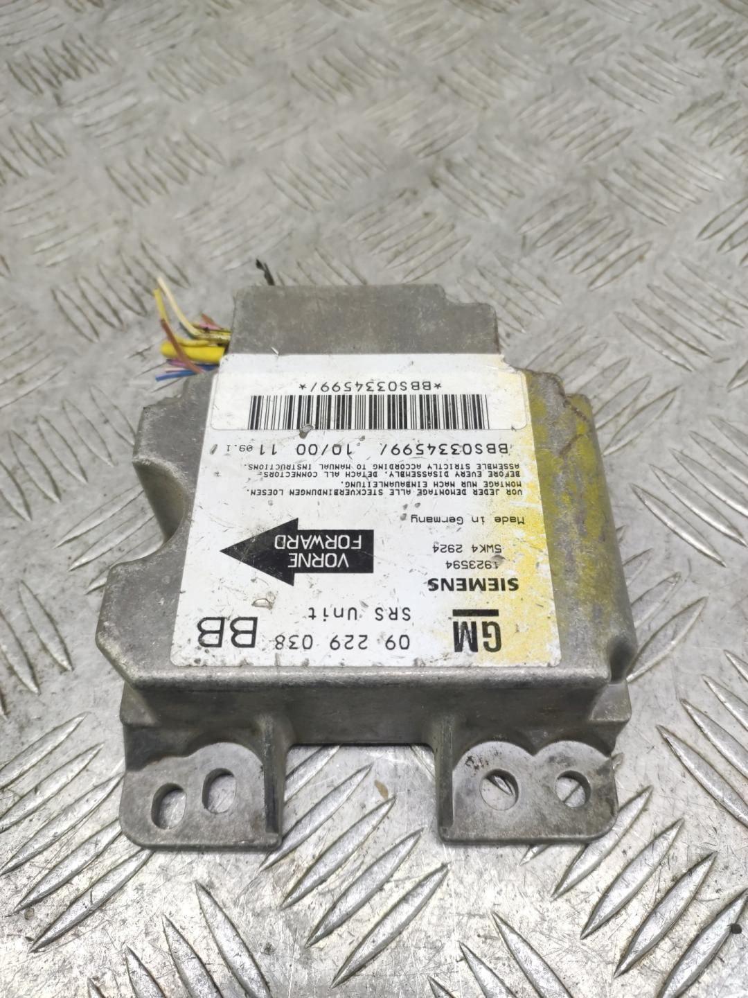 Блок AirBag к Opel Corsa 1997