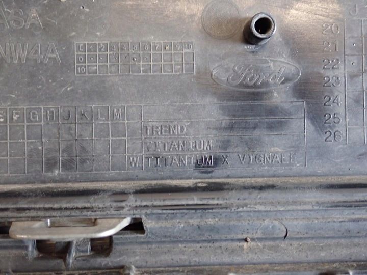 Решетка радиатора к Ford Fiesta 2008