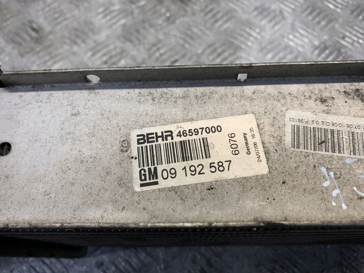 Интеркулер к Opel Astra 1998