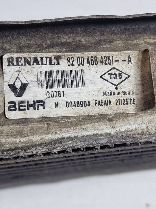 Интеркулер к Renault Scenic 2006