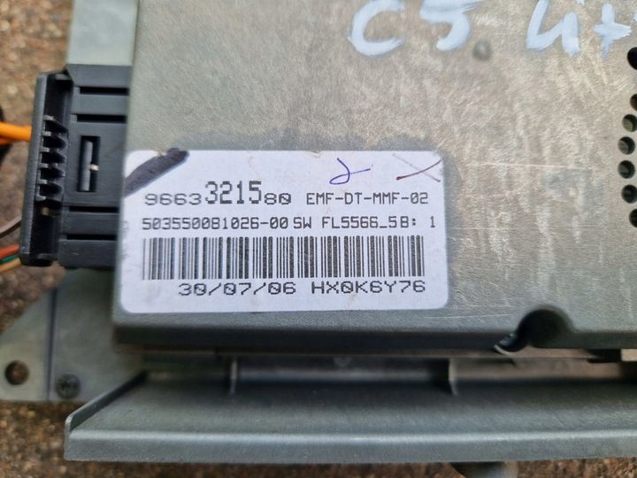 Блок навигации к Citroen C5 2004