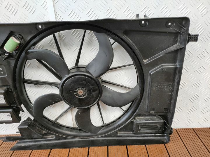 Вентилятор радиатора к Ford Transit Custom 2012