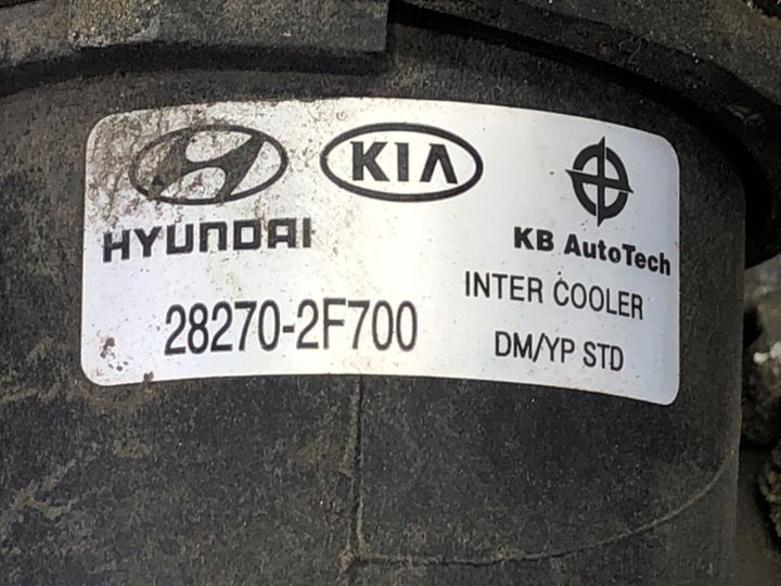 Интеркулер к Hyundai Santa Fe 2012