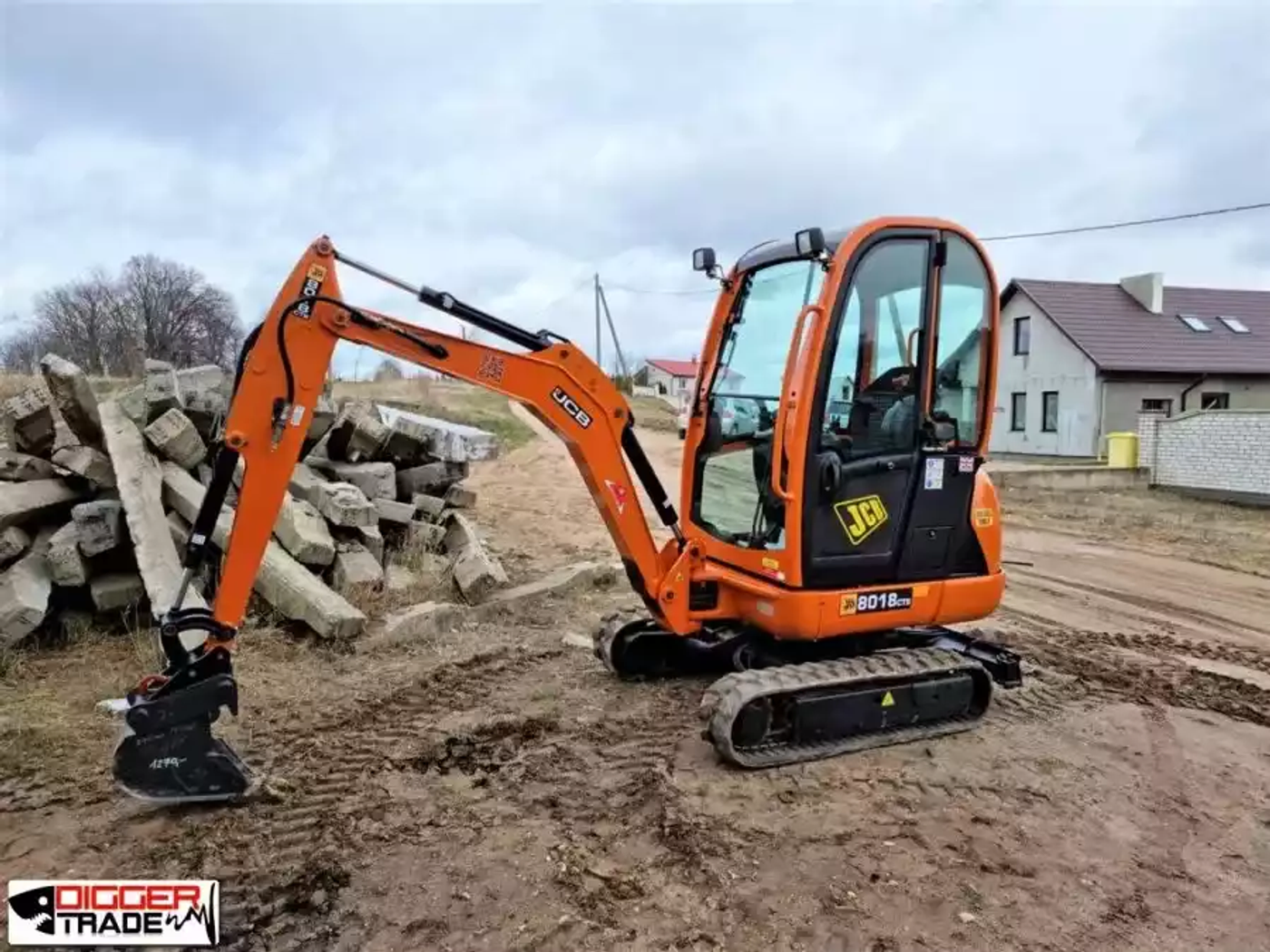 мини-экскаватор JCB Гусеничные 2014