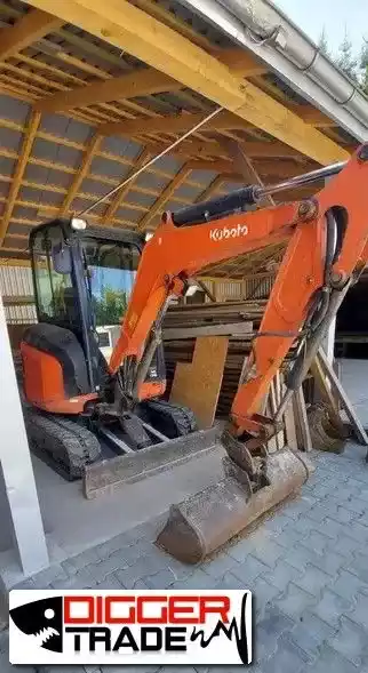 мини-экскаватор Kubota U27-4 2016