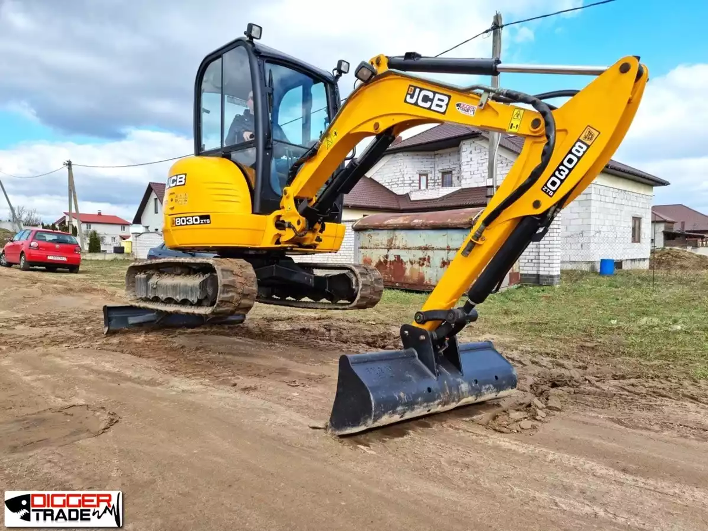 мини-экскаватор JCB 8030 ZTS 2014