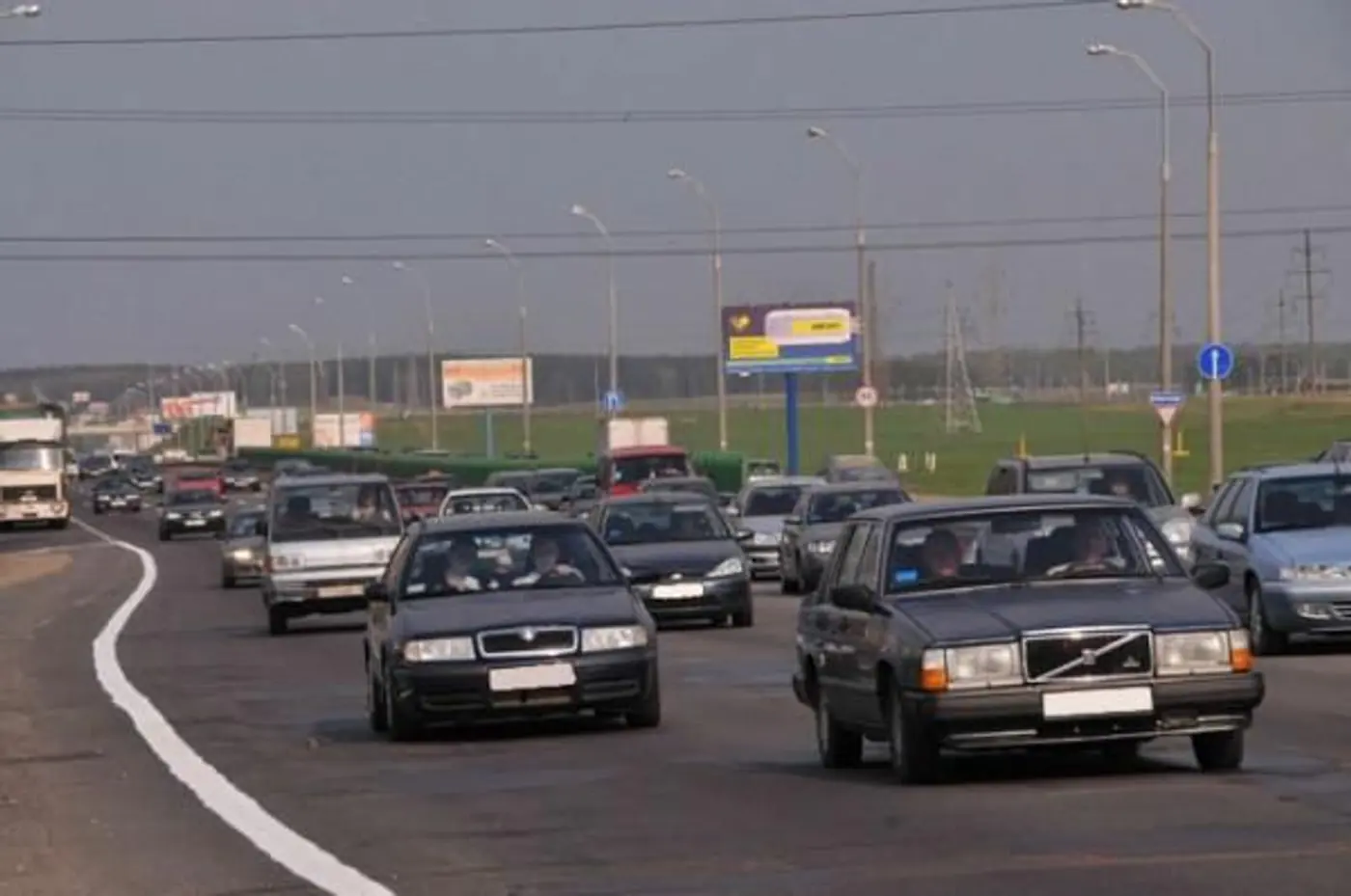 Ад на МКАД. В пятницу вечером мы выезжали из Минска