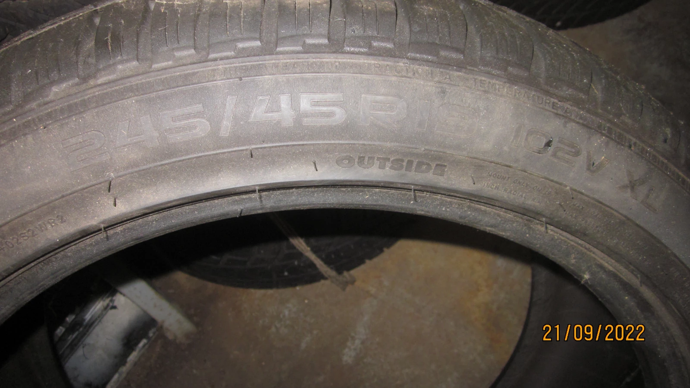 R19 245 45 Nokian Nokian 245/45R19 102 V XL WR A3