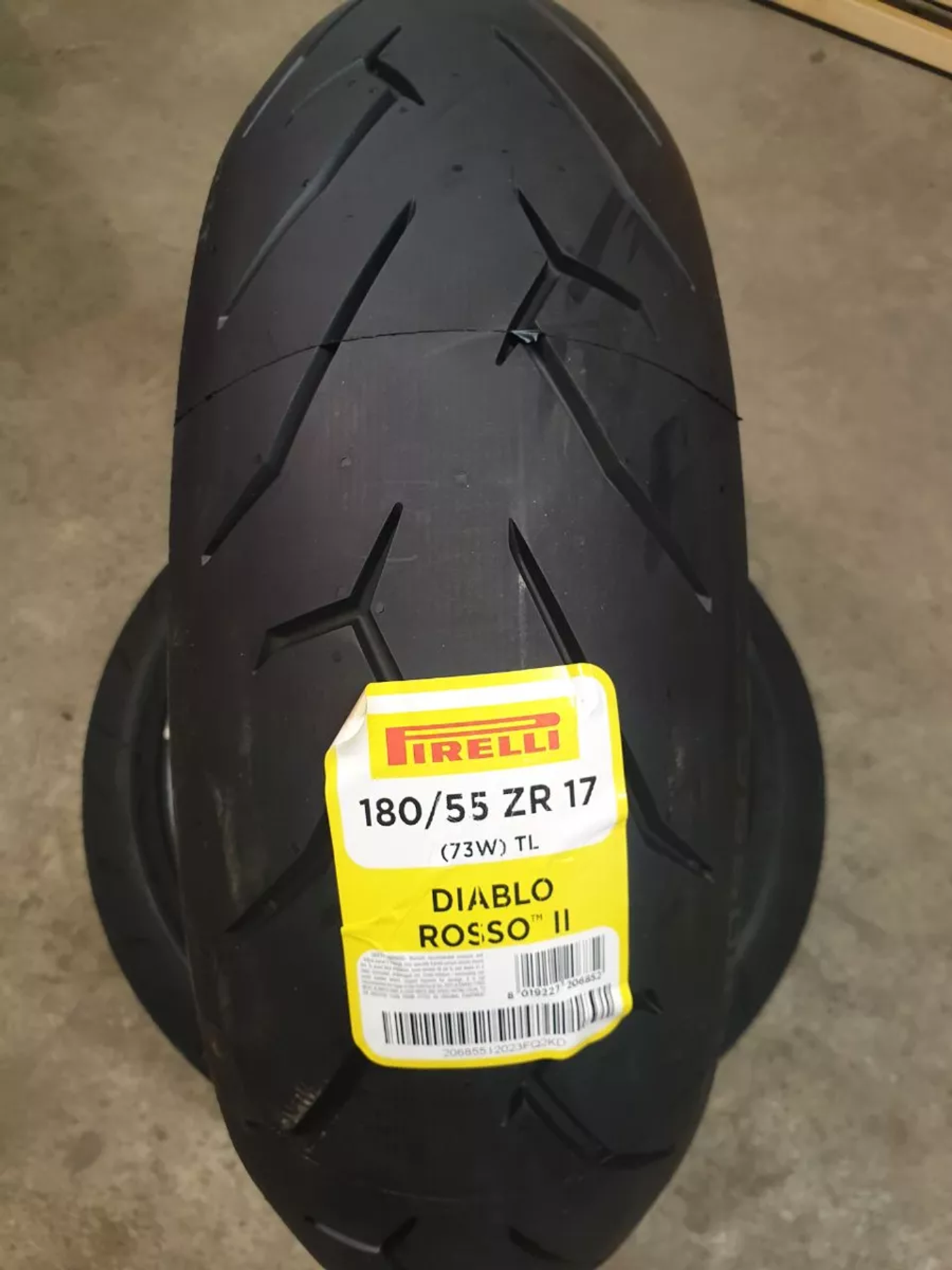 R17 180 55 Pirelli Diablo Rosso II
