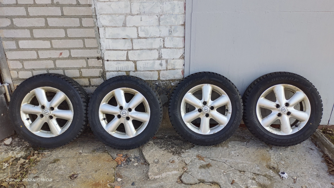 5.5xR15 4 100 ET45 DIA60.1 к Nissan Note