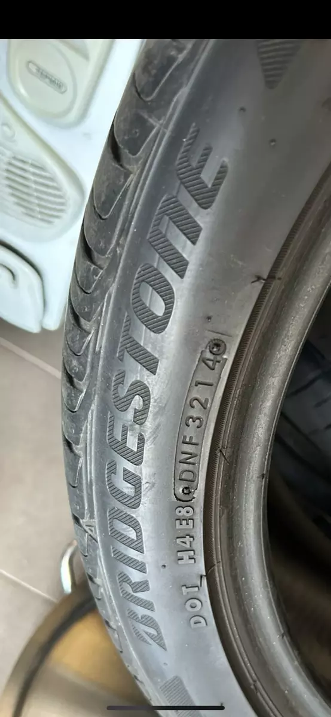 R19 225 45 Royal Black Bridgestone Turanza DNF3214 225/45 R19
