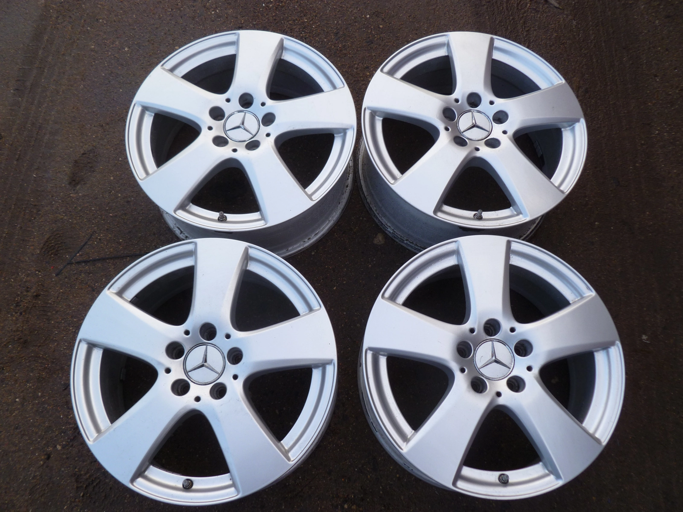 7.5xR17 5 112 ET48 DIA66.6 к Mercedes-Benz C-klasse