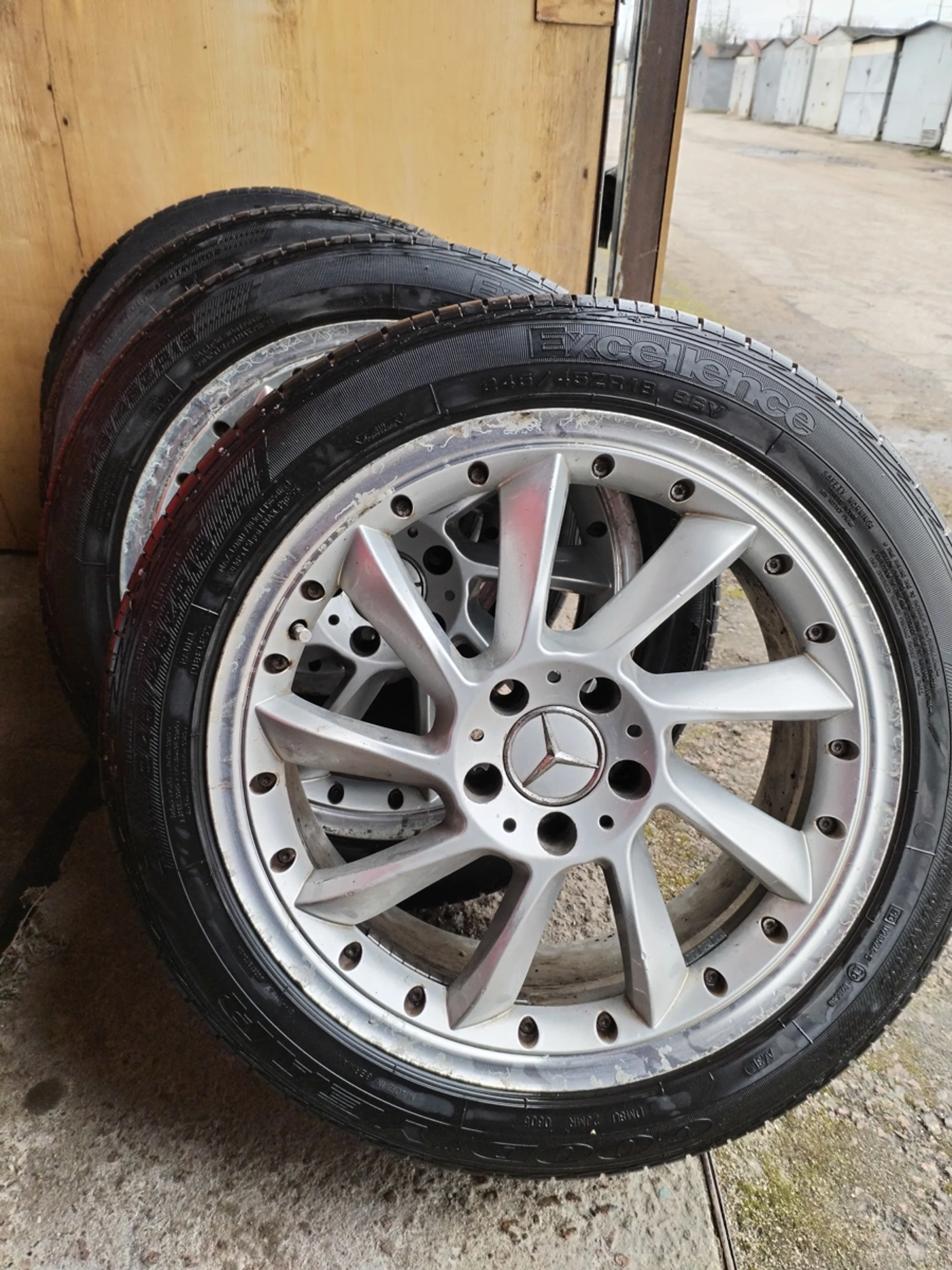 8xR18 5 112 ET35 DIA66.6 к Mercedes-Benz S-klasse