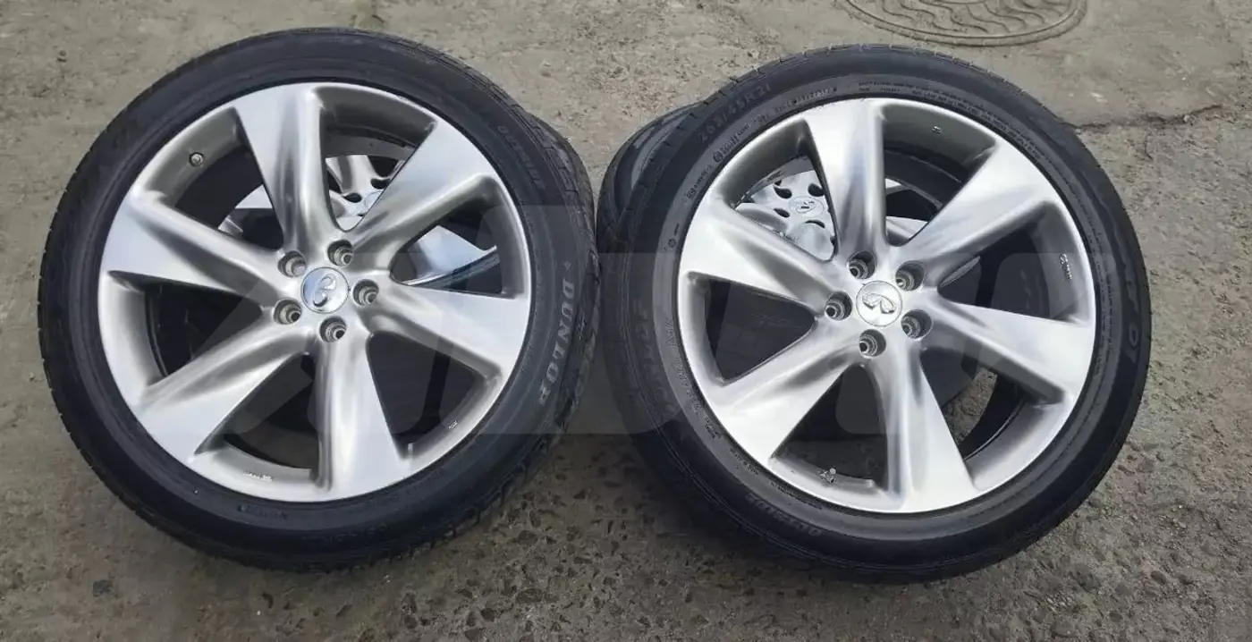 9.5xR21 5 114.3 ET50 DIA66.1 к Infiniti FX