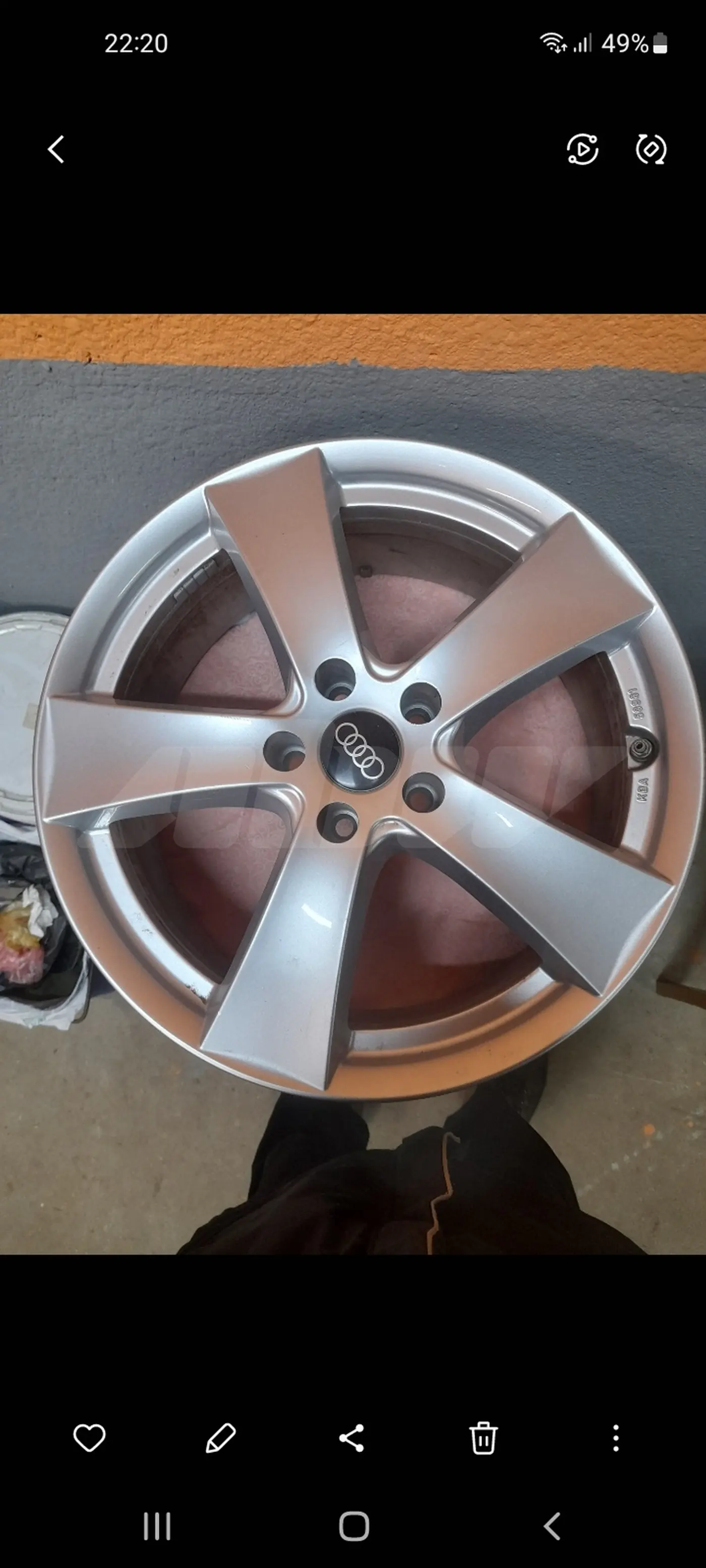 7.5xR18 5 112 ET40 DIA66.6 к Audi A8
