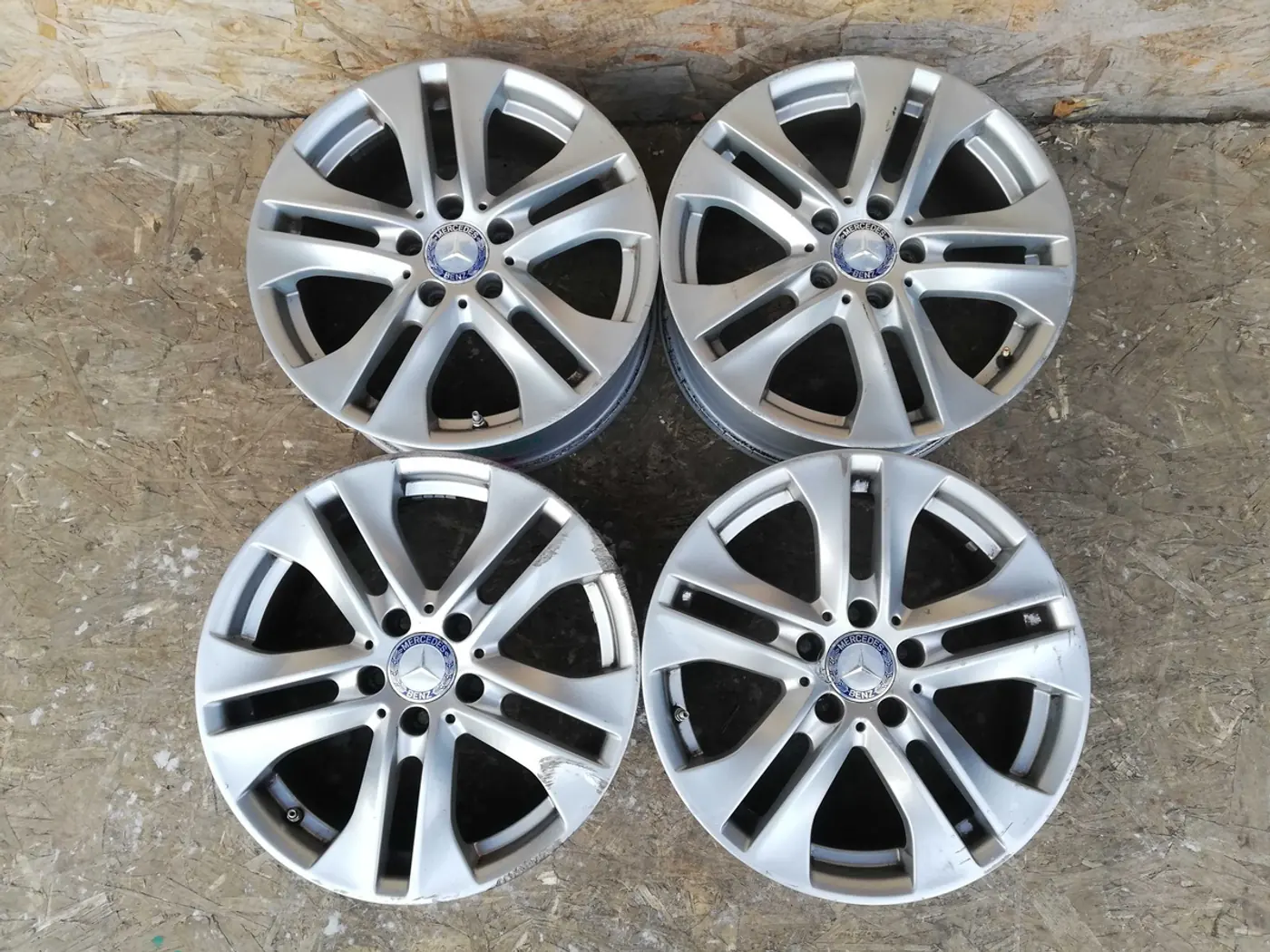 7.5xR17 5 112 ET47 DIA66.6 к Mercedes-Benz C-klasse