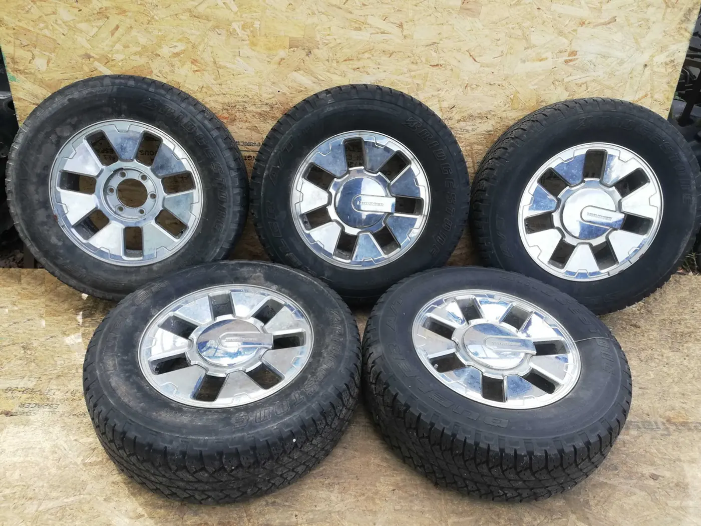 7.5xR18 6 139.7 ET38 DIA100.1 к Hummer H3
