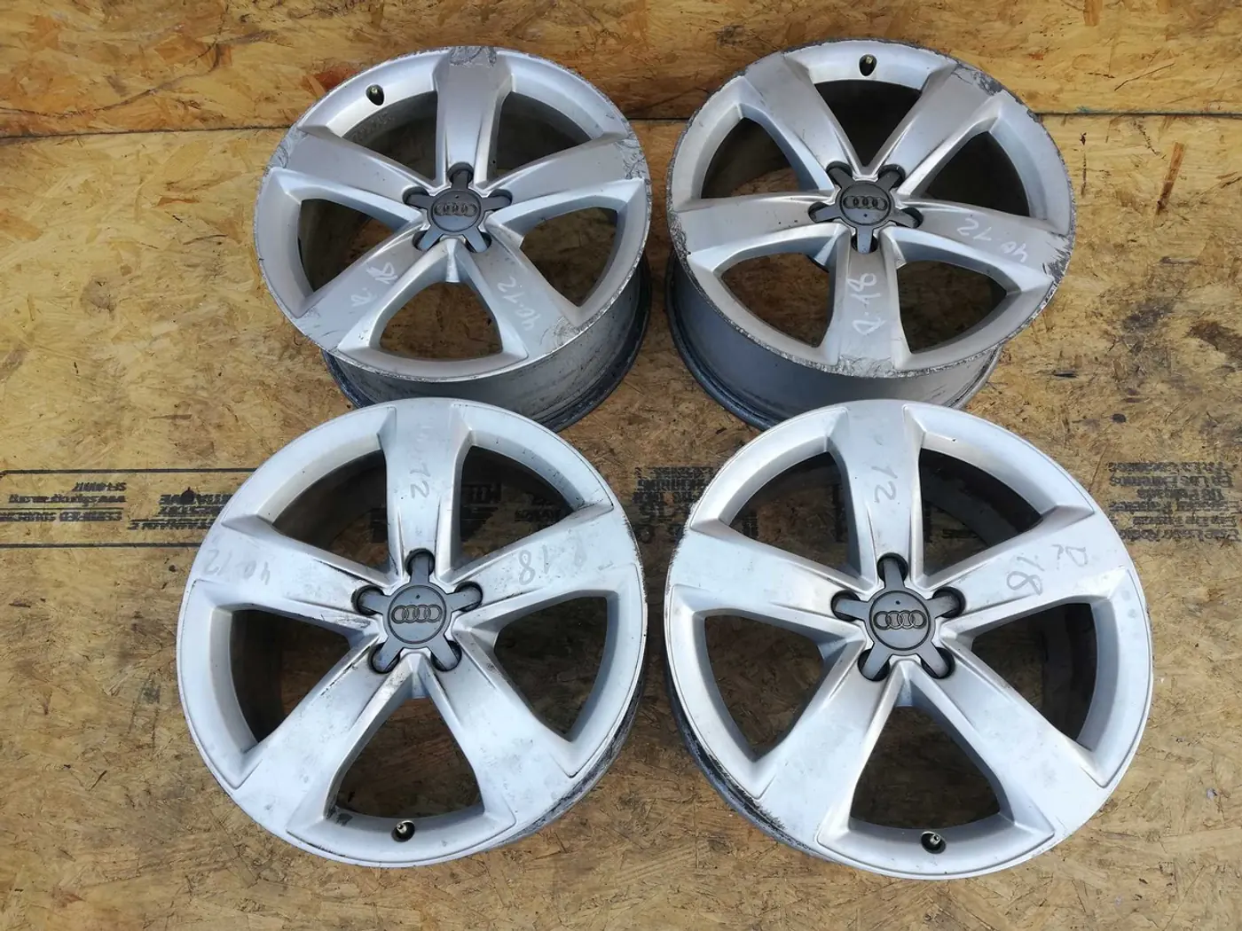 8xR18 5 112 ET39 DIA66.5 к Audi A6