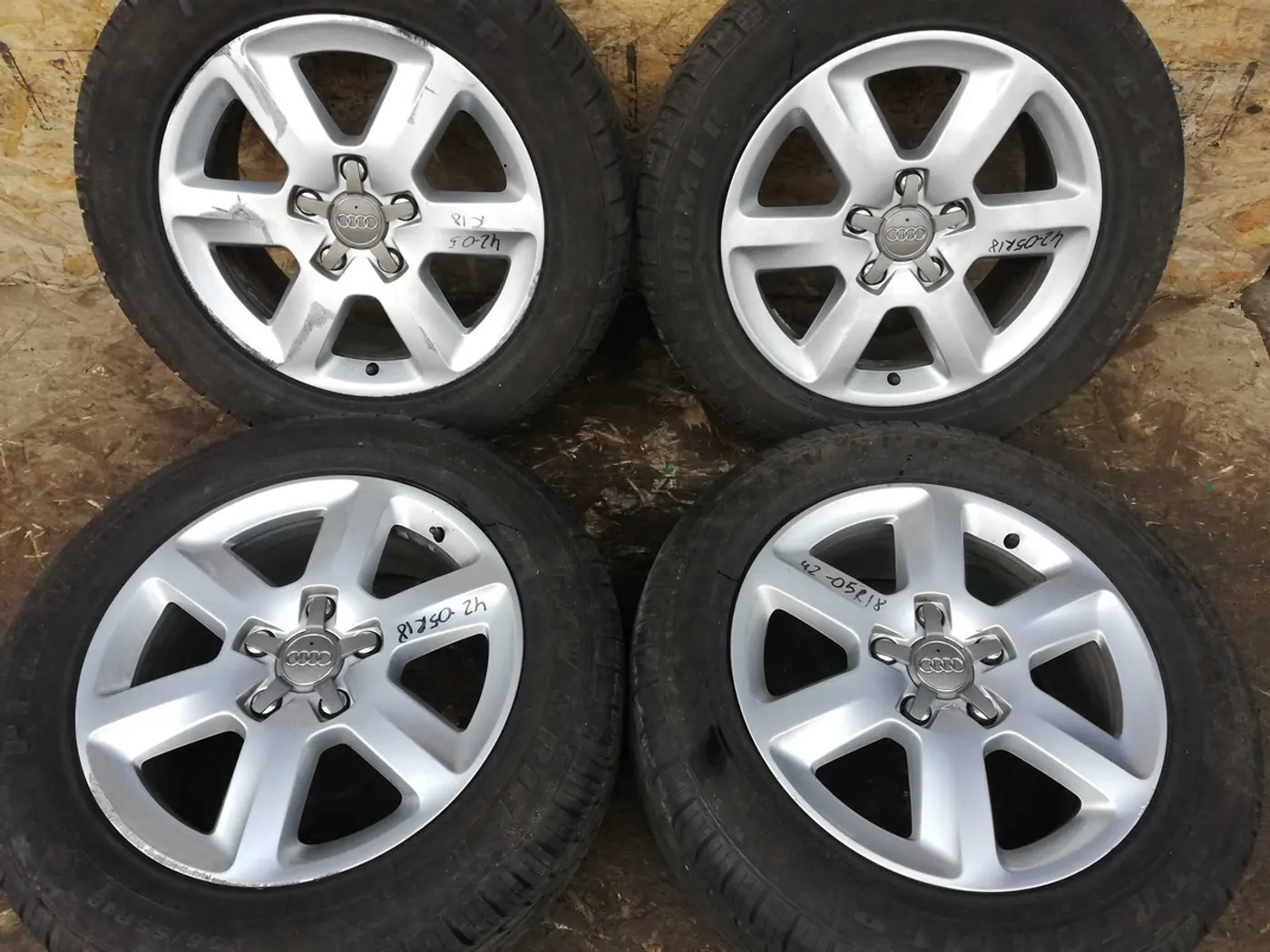 8xR18 5 130 ET56 DIA71.6 к Audi Q7