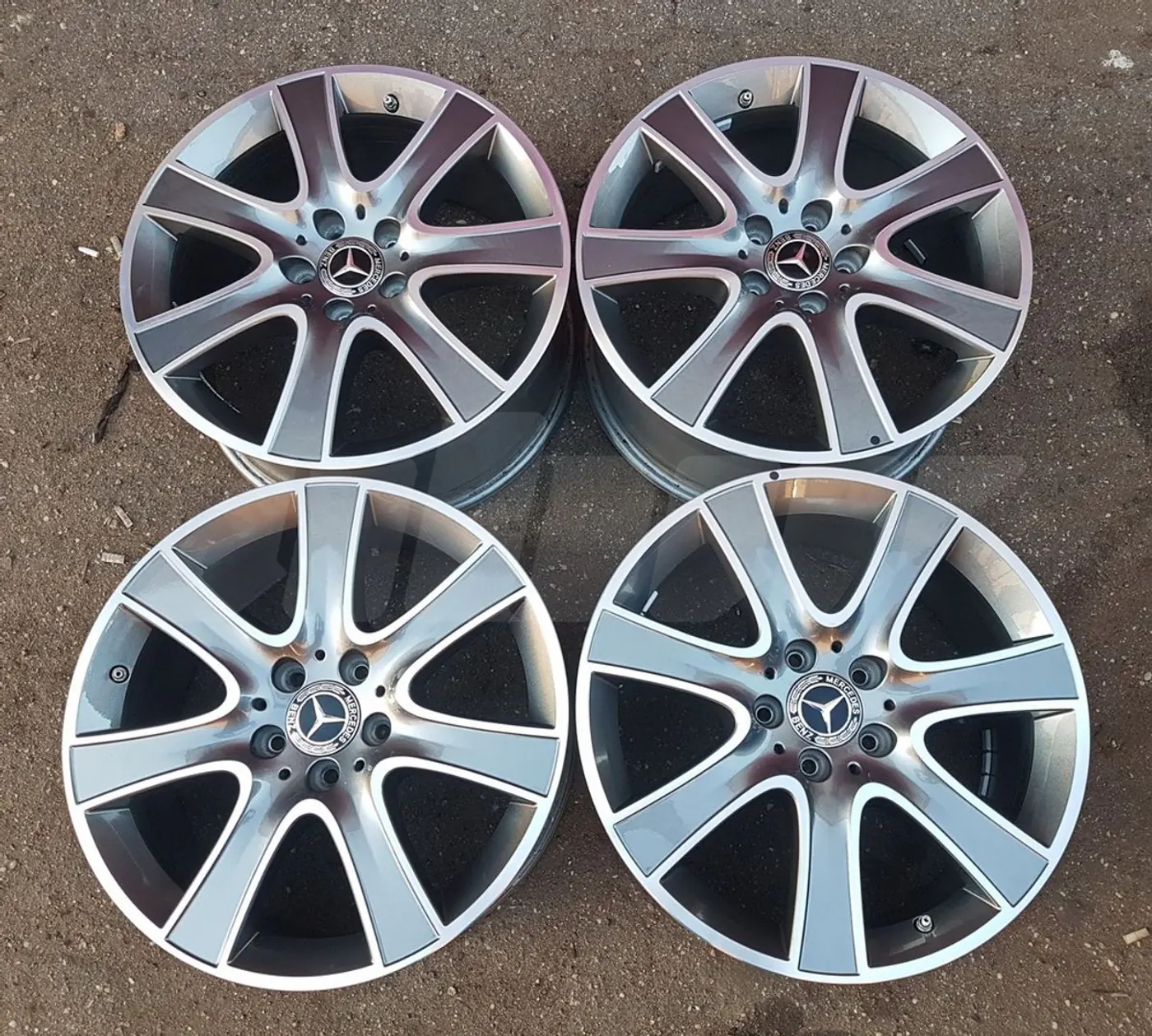 8xR18 5 112 ET41 DIA66.6 к Mercedes-Benz S-klasse