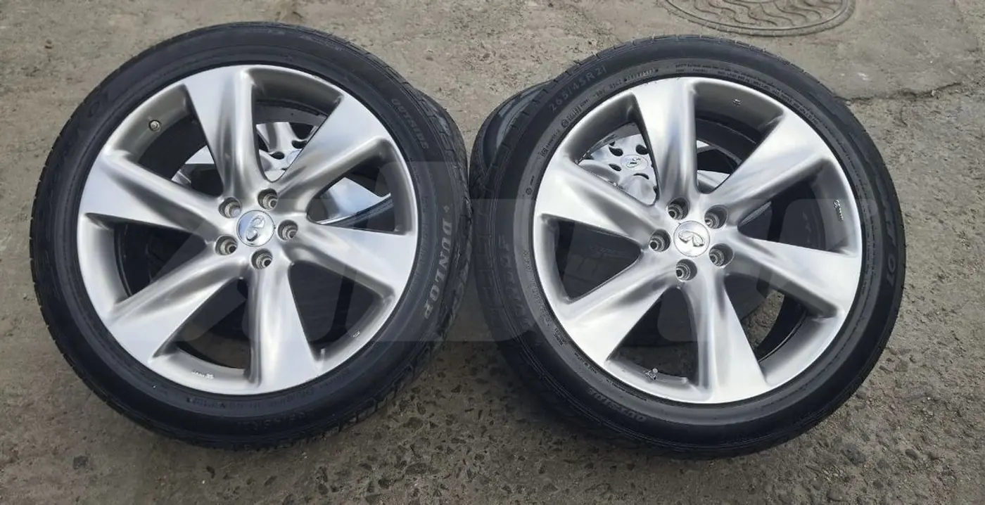 9.5xR21 5 114.3 ET50 DIA66.1 к Infiniti FX
