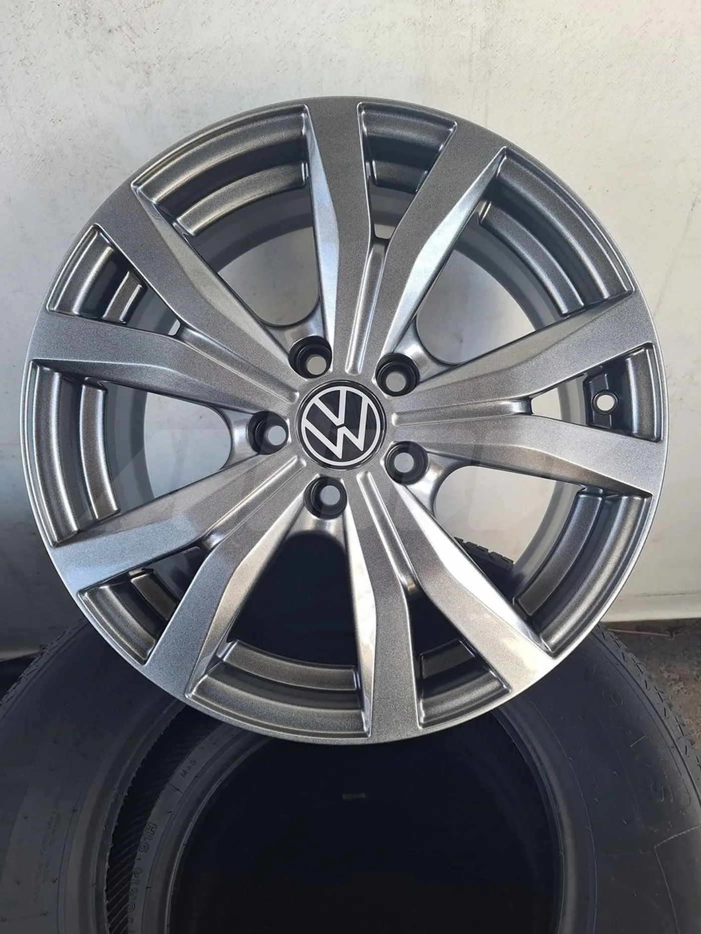 6.5xR16 5 112 ET45 DIA57.1 к Volkswagen Caddy