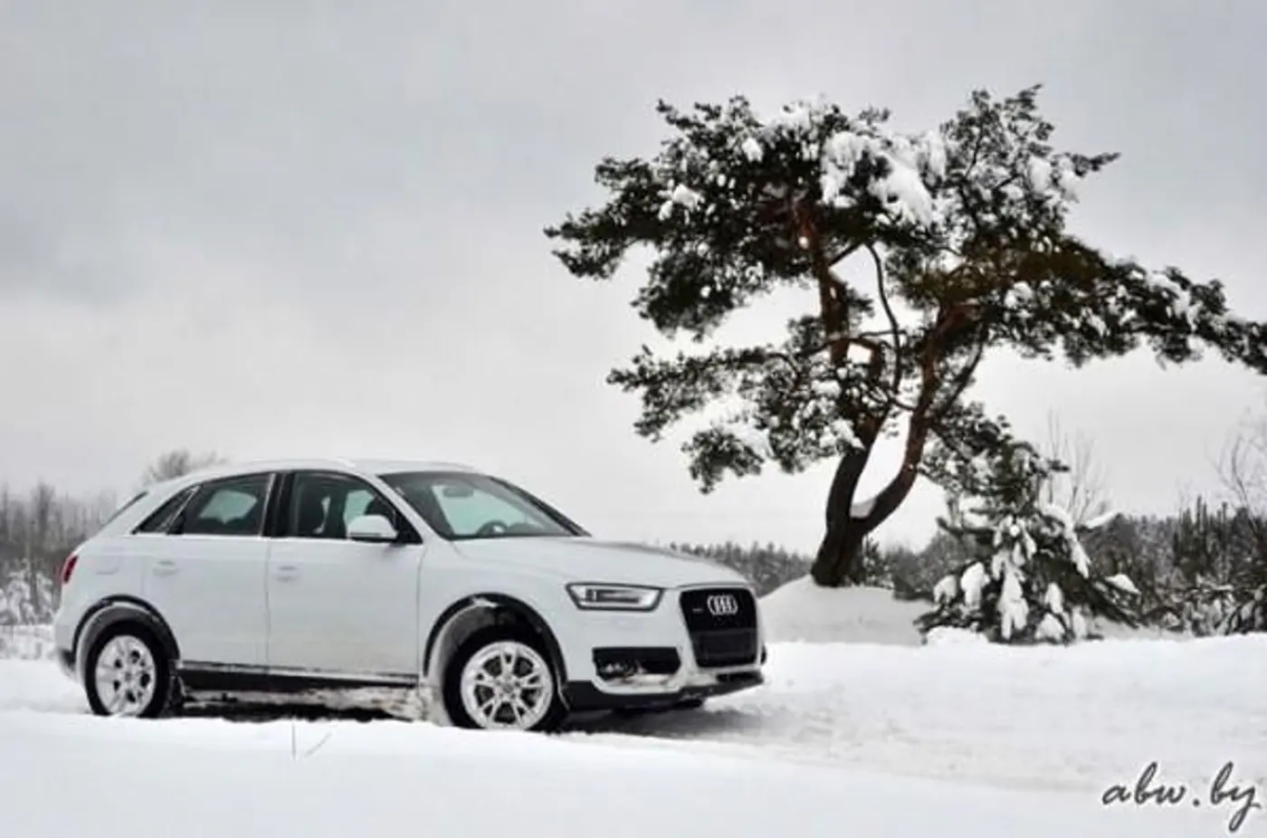 Audi Q3. Снежная королева, или Мужчинам вход воспрещен
