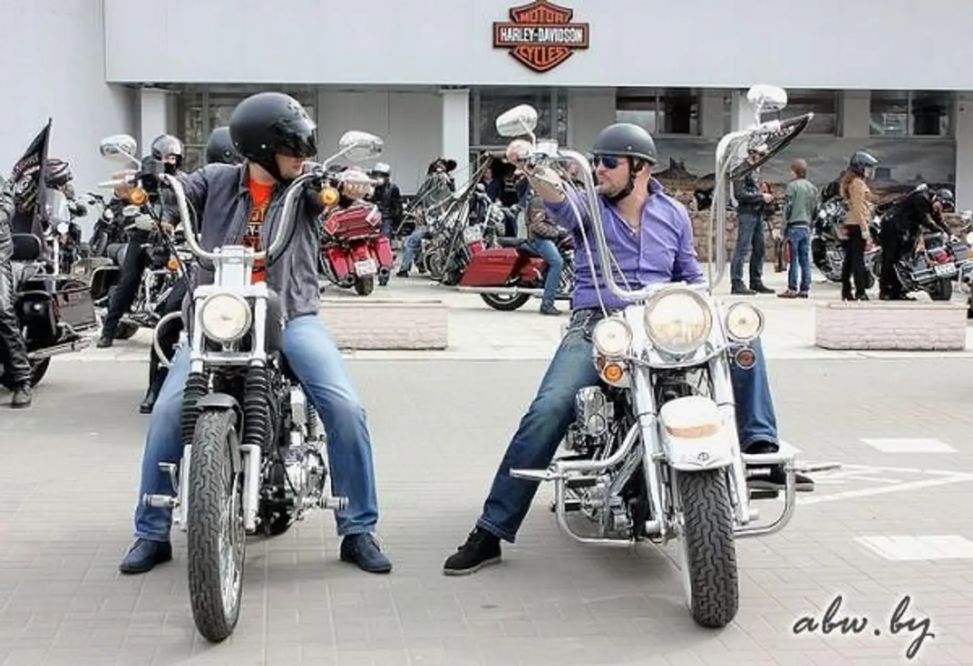 "Клубни" Harley-Davidson открыли в Минске свой сезон