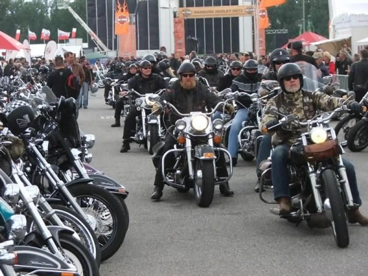 В субботу мотоклуб Harley-Davidson Belarus закроет сезон