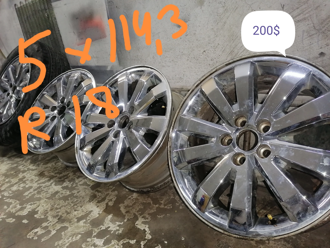 8xR18 5 114.3 ET40 DIA63.4 к Ford Edge