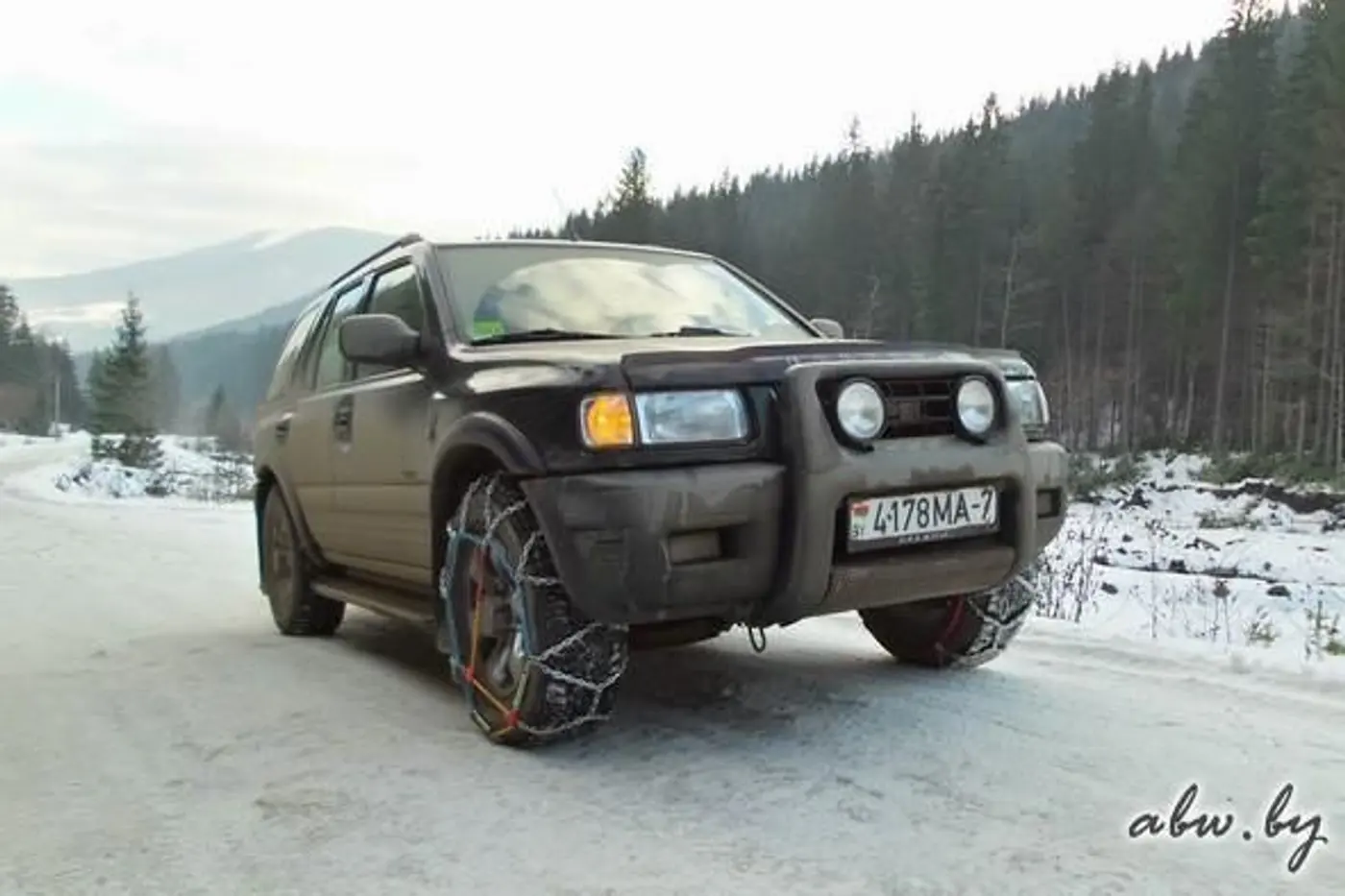 Дорога на Драгобрат, Карпаты, цепи и другие приключения Nokian R2 SUV