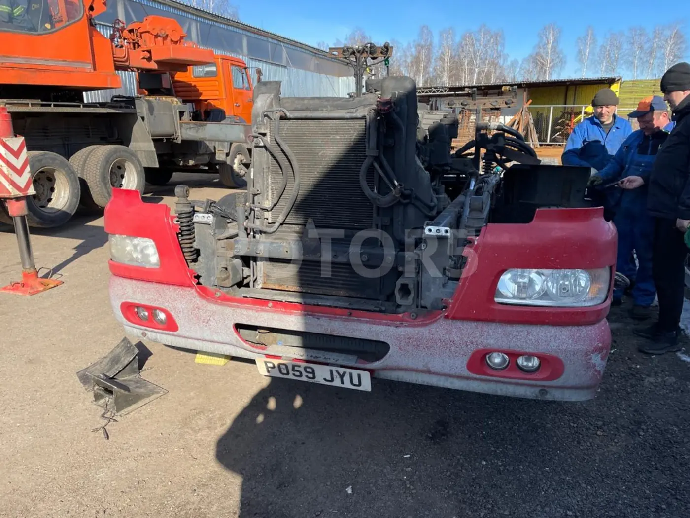 Авто на разбор DAF  2009