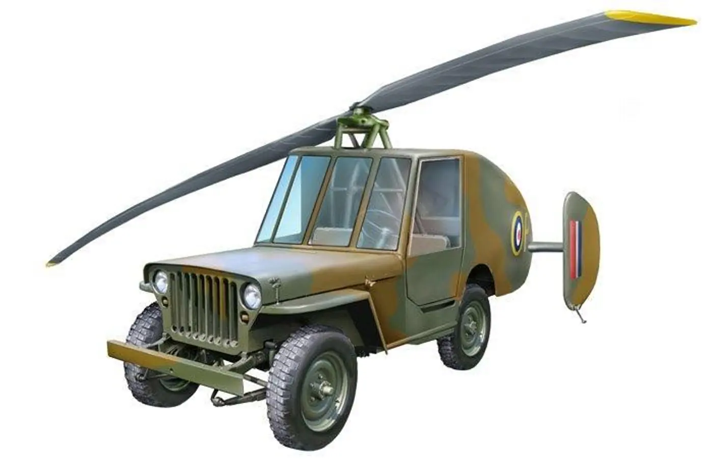 Летающий Willys: как из внедорожника делали "десантника"