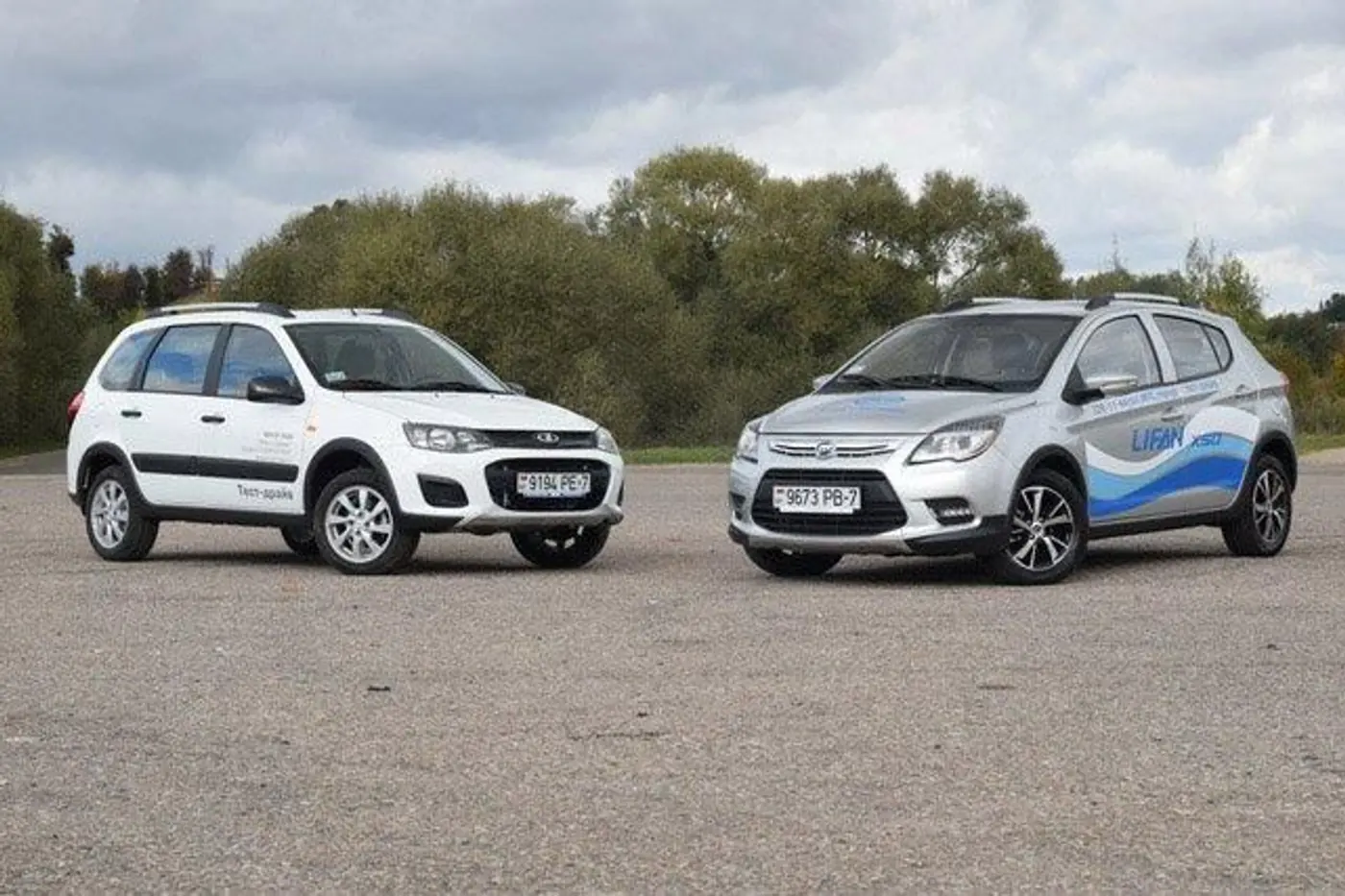 "Кроссовки": Lifan X50 или Lada Kalina Cross?