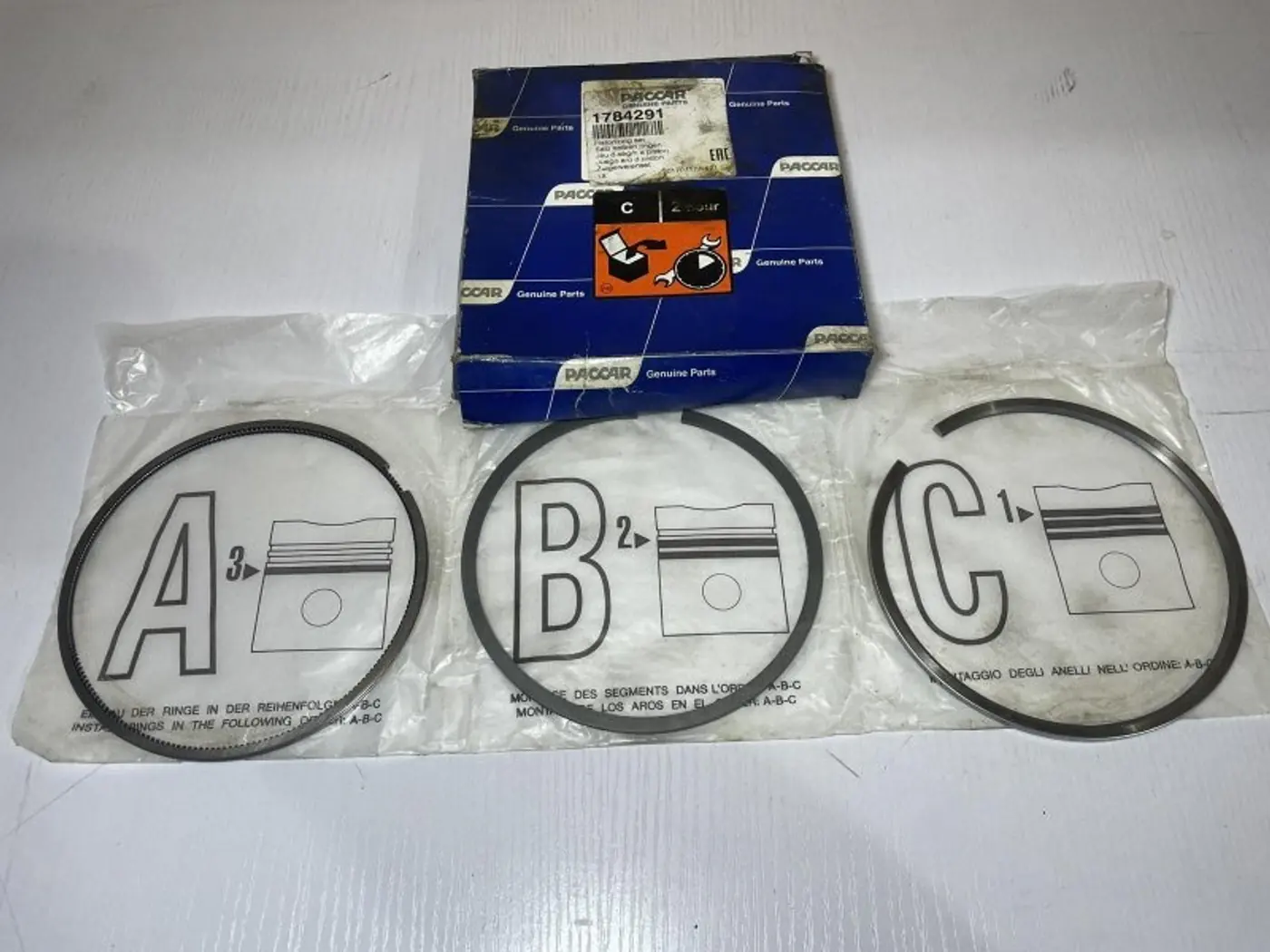 Кольца поршневые двс к DAF CF 85 2023
