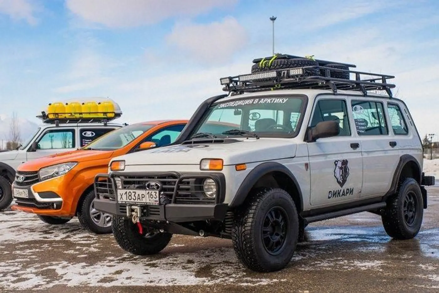 Lada 4x4 и XRay отправились в арктическую экспедицию