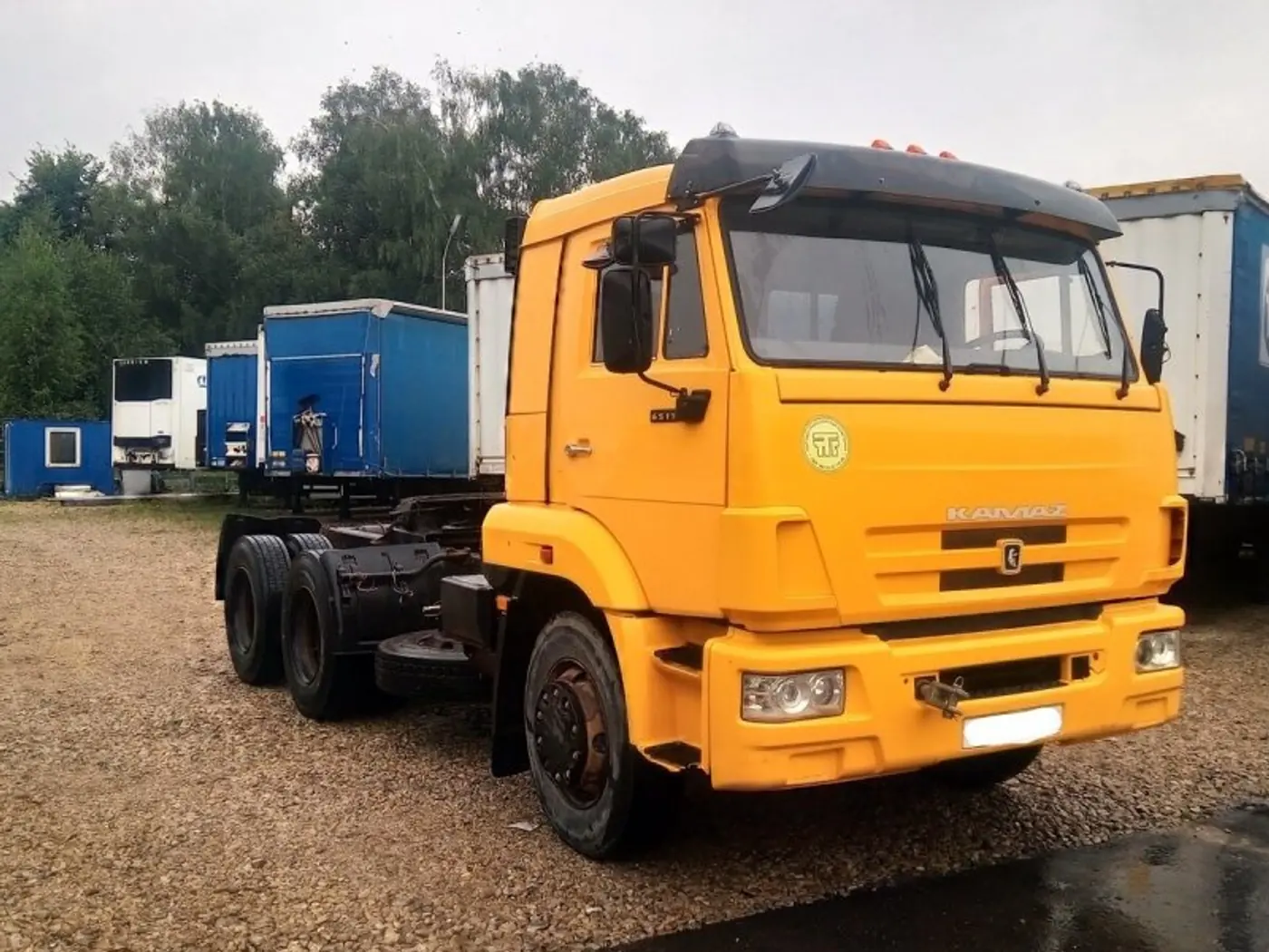 Стекло фары левое к КамАЗ 6520 2007