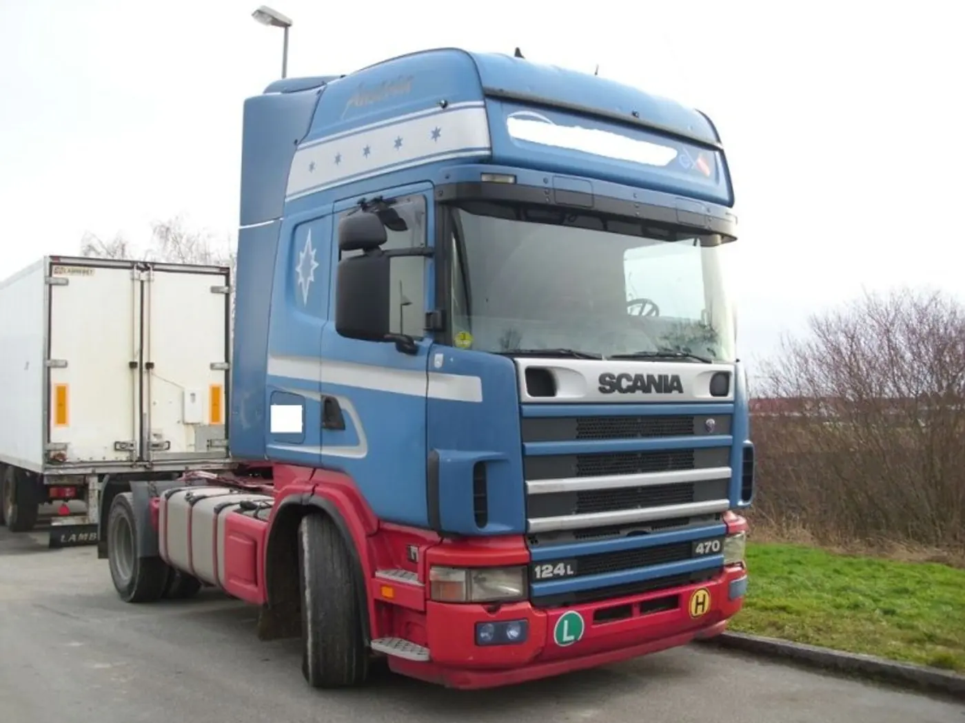 Стекло противотуманной фары к Scania P-series 2007