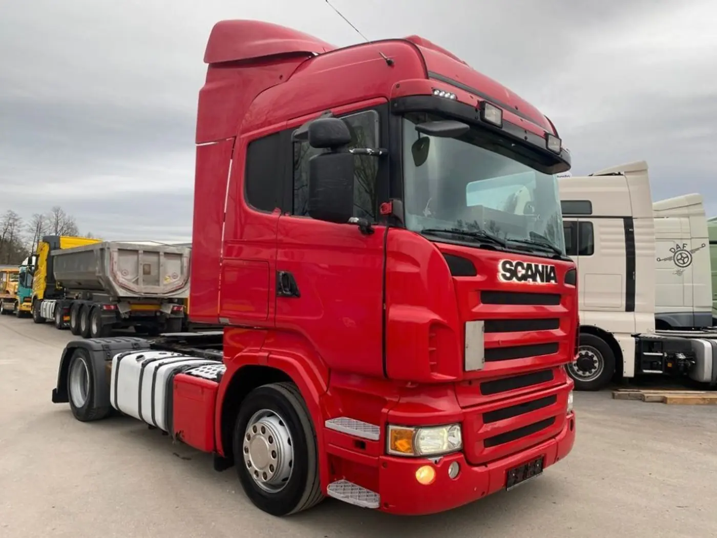 Стекло фары правое к Scania G-series 2007
