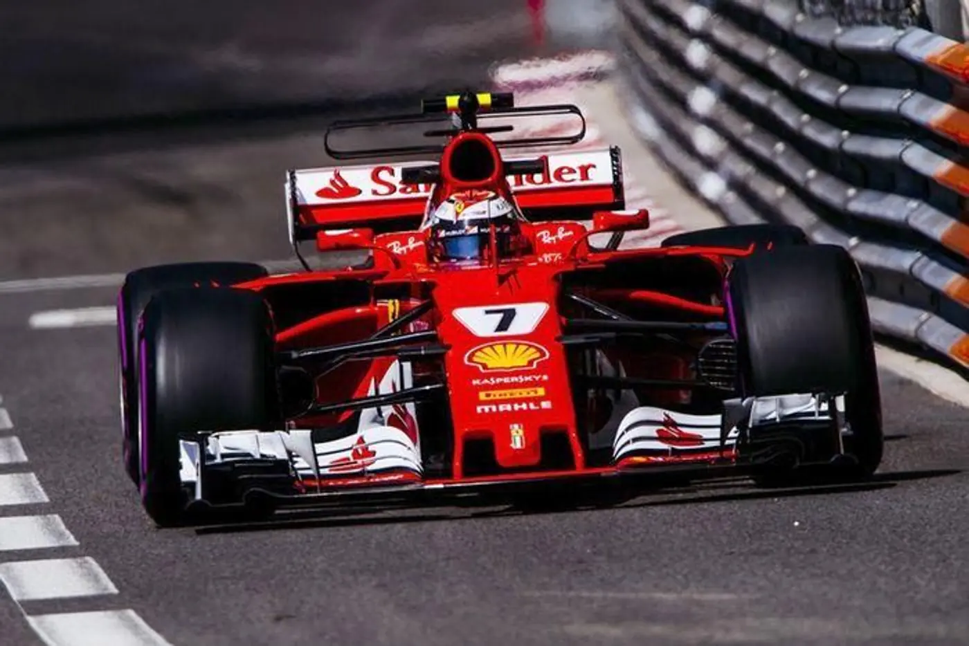F1. GP Монако. Райкконен - на поуле! Феттель - второй!