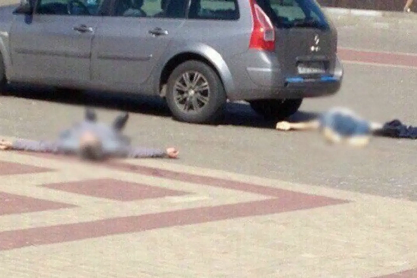 В Белгороде мужчина на центральной площади вытащил из багажника труп, а после попытался покончить с собой
