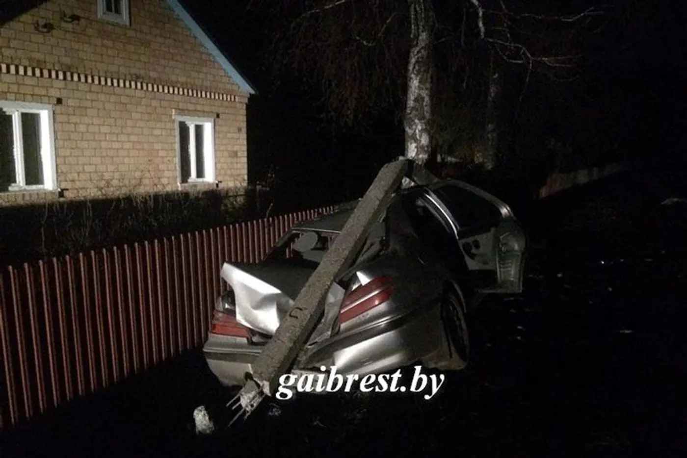 В Столинском районе водитель, получивший "права" вчера, пьяным совершил смертельное ДТП (обновлено)